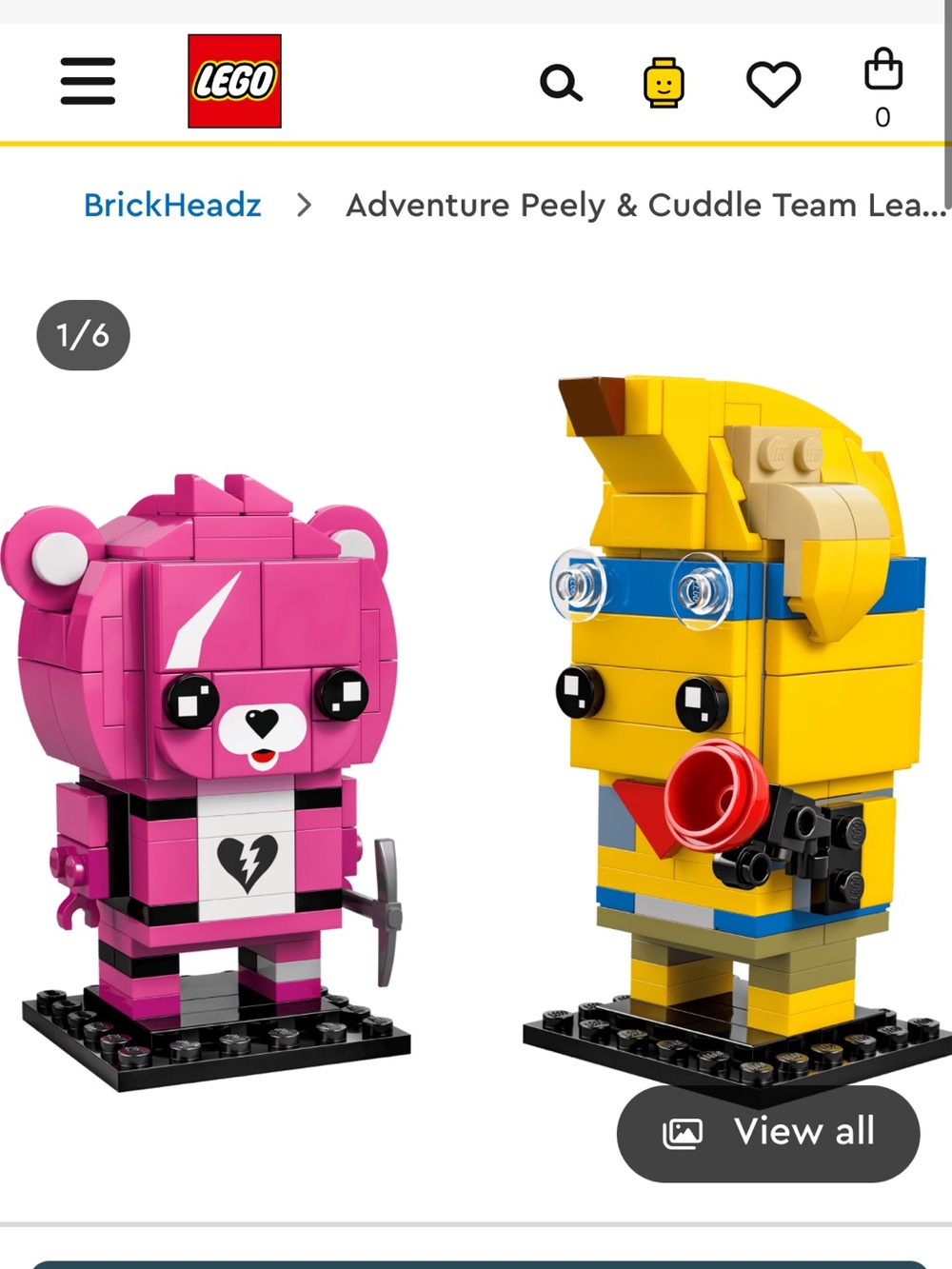 Lego Brickheadz Fortnite 40760